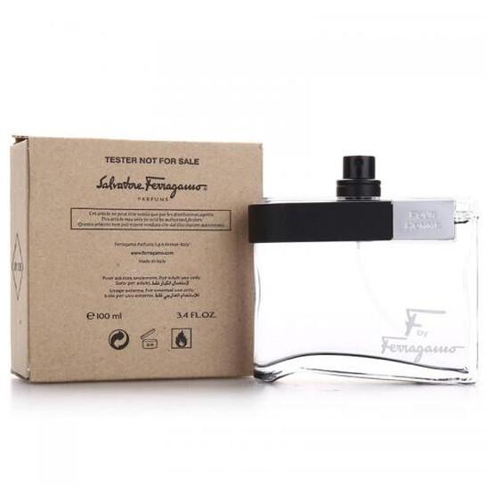 Salvatore Ferragamo F Black Eau De Toilette Men Tester