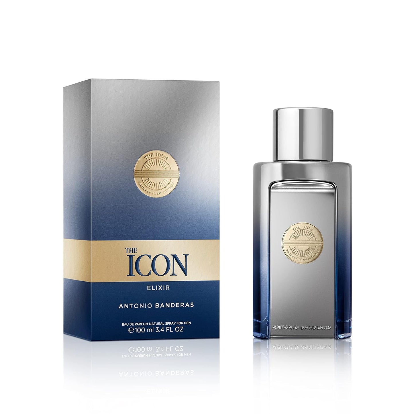BANDERAS Men The Icon Elixir Eau De Parfum Natural Spray- 100 ml
