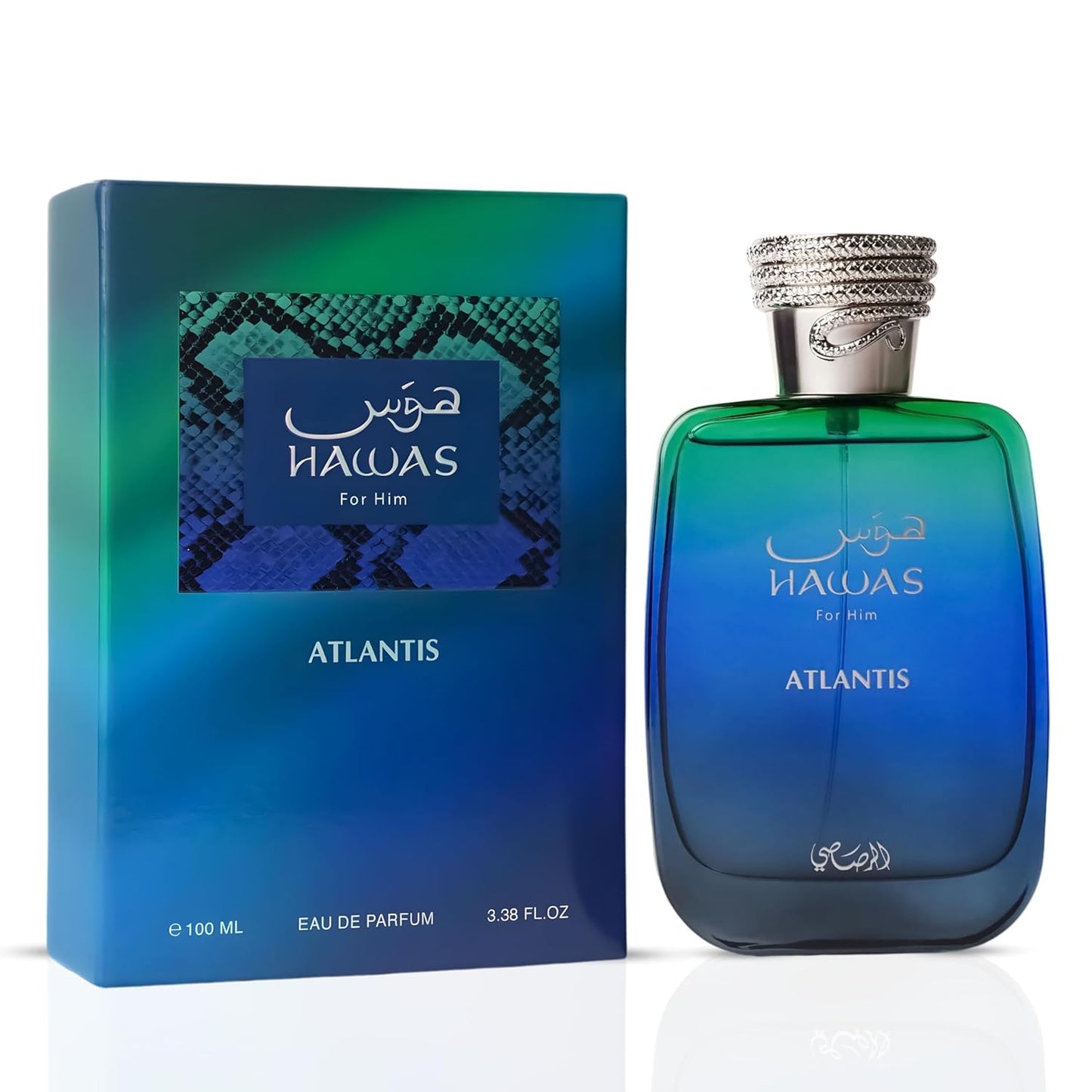 Rasasi Hawas Atlantis Him Eau De Parfum- 100ml (Men)
