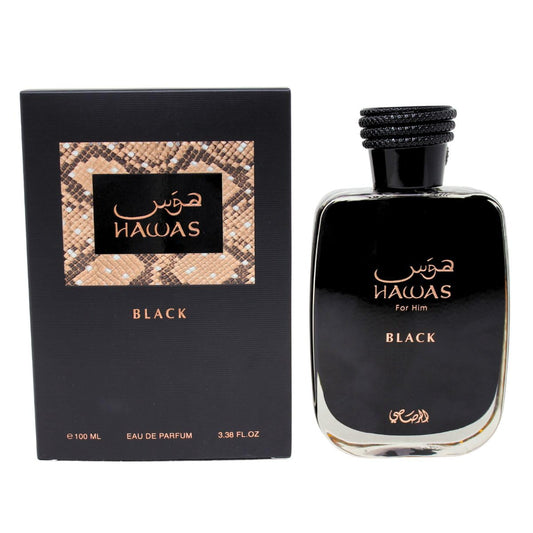 Rasasi Hawas Black Him Eau De Parfum- 100ml (Men)
