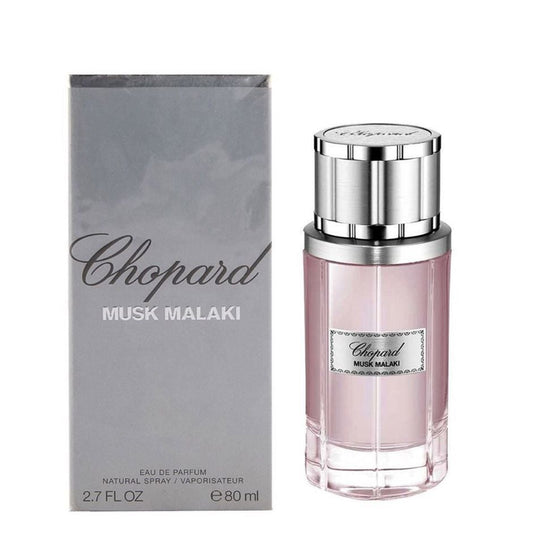 Chopard Musk Malaki perfume bottle and packaging, luxury fragrance for women, 80ml