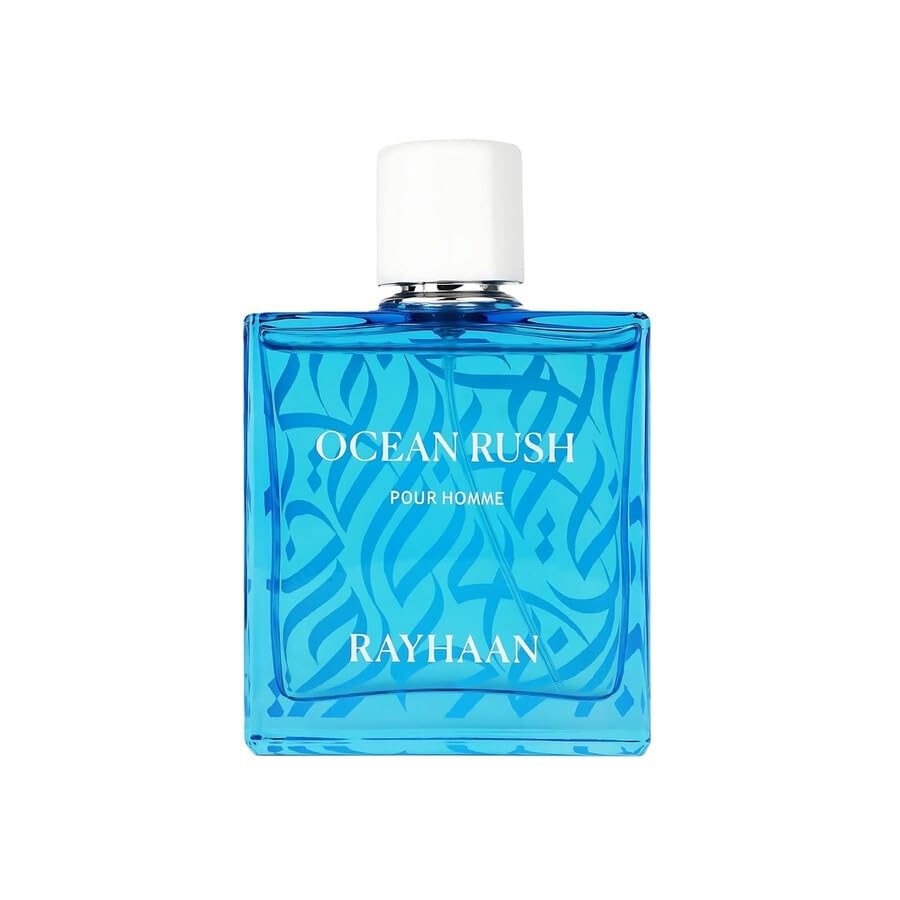 Rayhaan Ocean Rush Eau de Parfum Spray Long-Lasting Fragrance for Men- 100ml