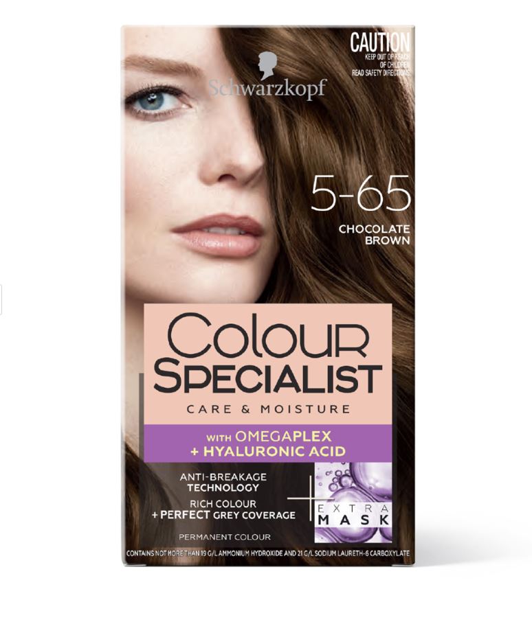 Schwarzkopf Colour Specialist Permanent Hair Colour 165ml - Chocolate Brown 5.65