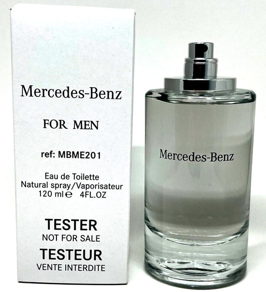 Mercedes-Benz For Men Eau de Toilette 120ml tester bottle with box, luxury men's fragrance