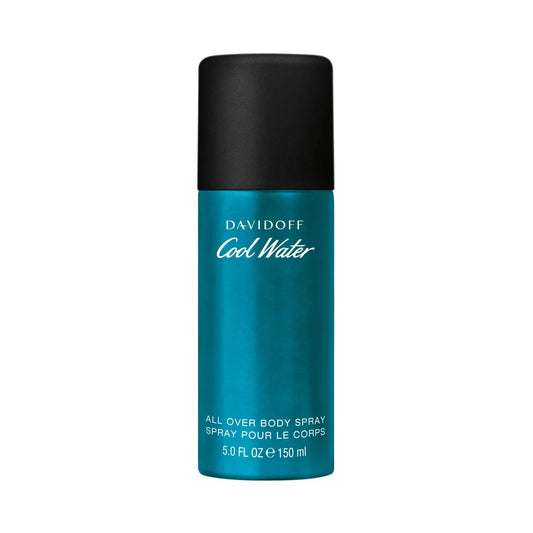 Davidoff Cool Water all over body spray 150ml with blue bottle and black cap