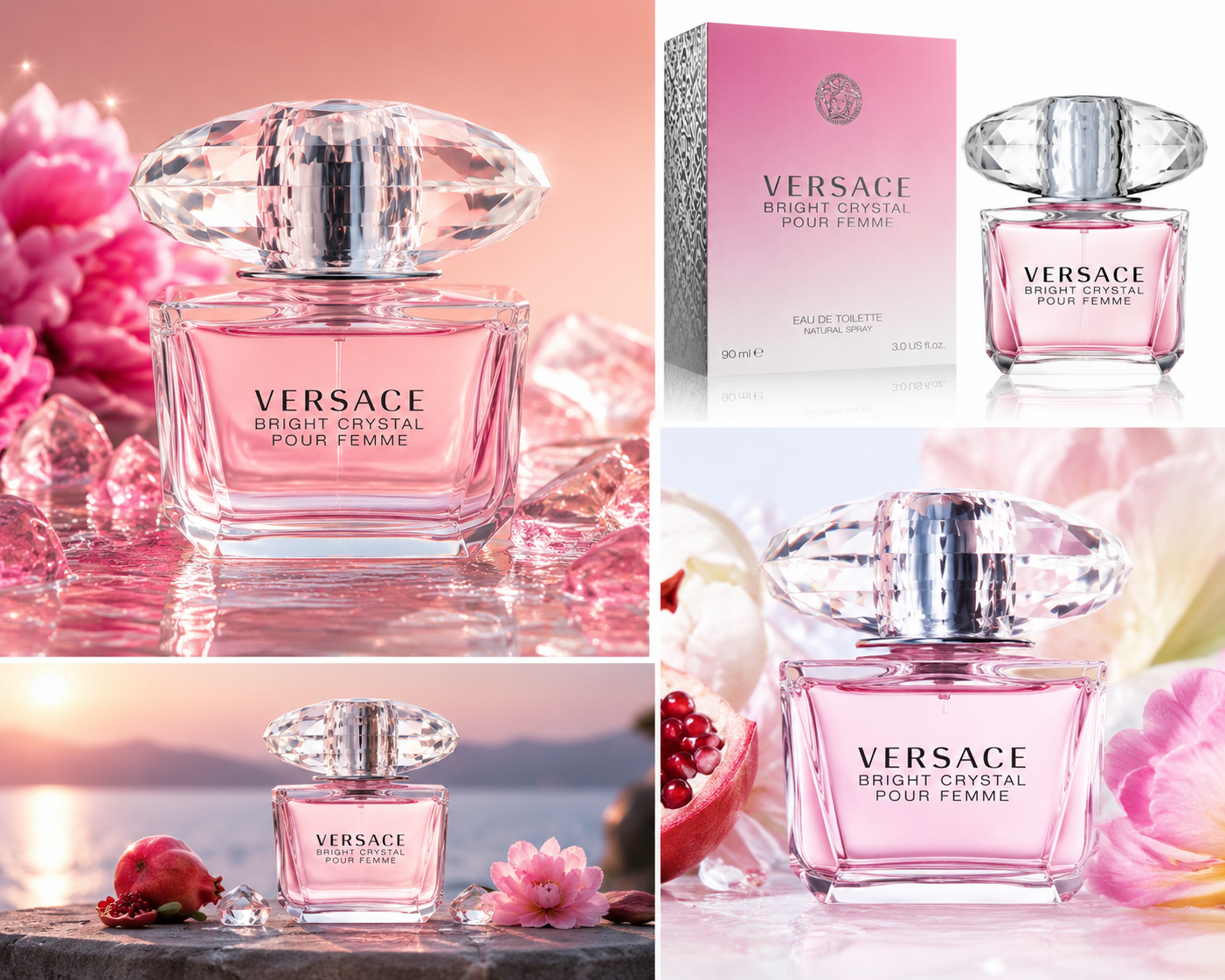 Versace Bright Crystal ( Pour femme ) Parfum Mrp -15950