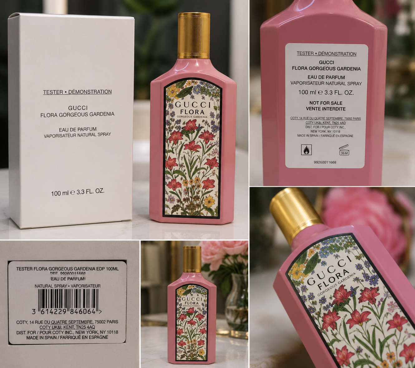 Gucci Flora Gorgeous Gardenia Eau de Parfum Tester