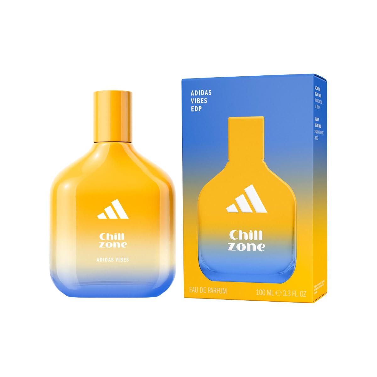 Adidas Vibes Chill Zone Eau De Parfum Liquid for Men - 100ml