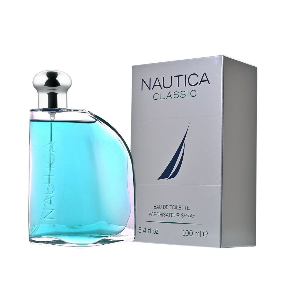 Nautica Classic Eau de Toilette 100ml spray with box, blue fragrance bottle