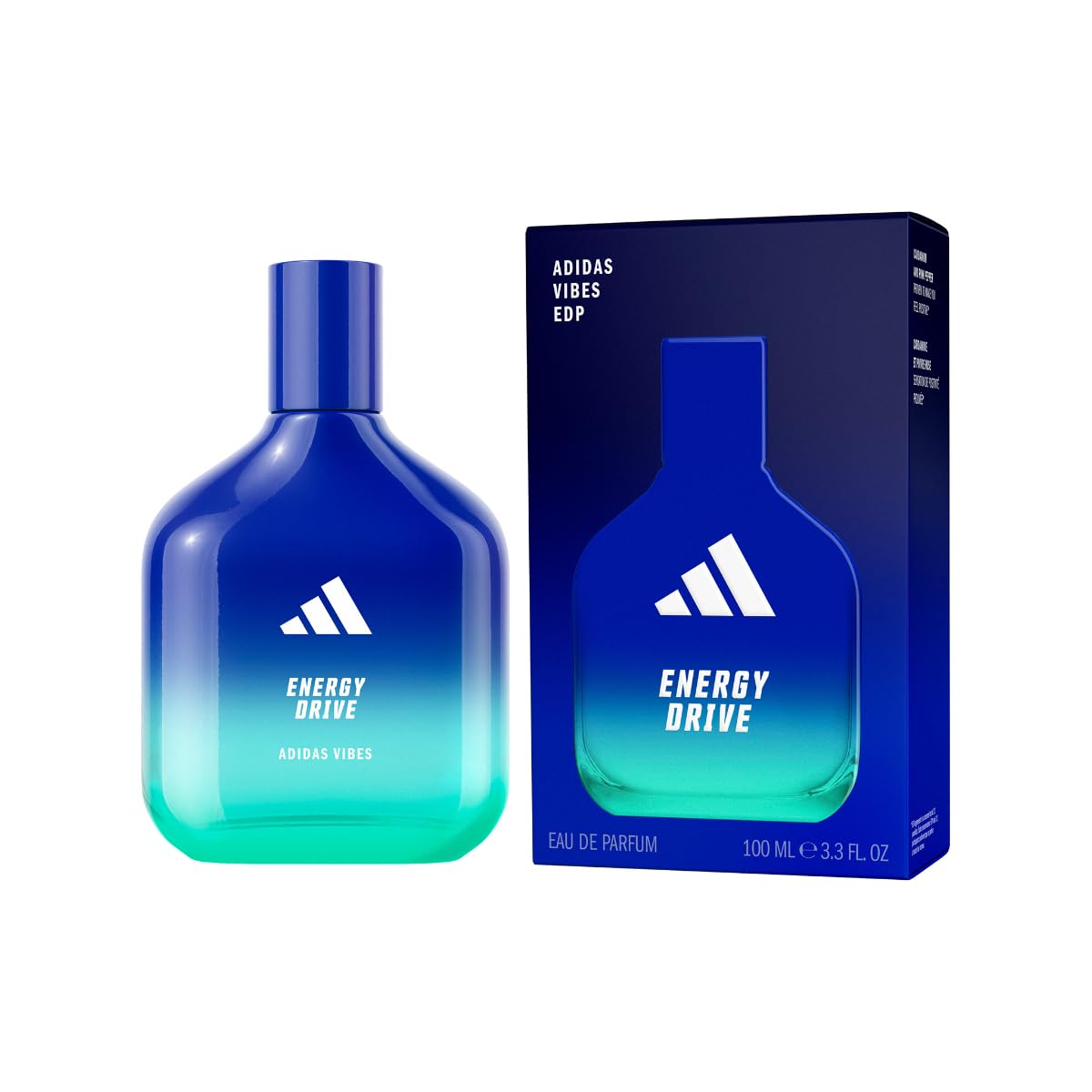 Adidas Vibes Energy Drive Eau De Parfum Liquid for Men - 100ml