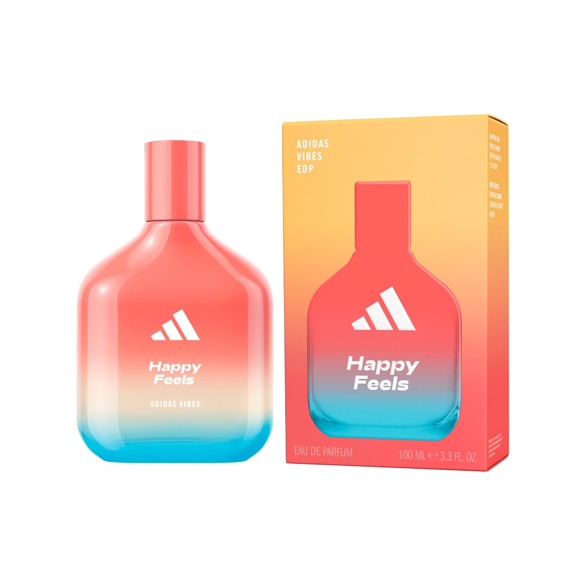 Adidas Vibes Happy Feels Eau De Parfum Liquid for Women - 100ml