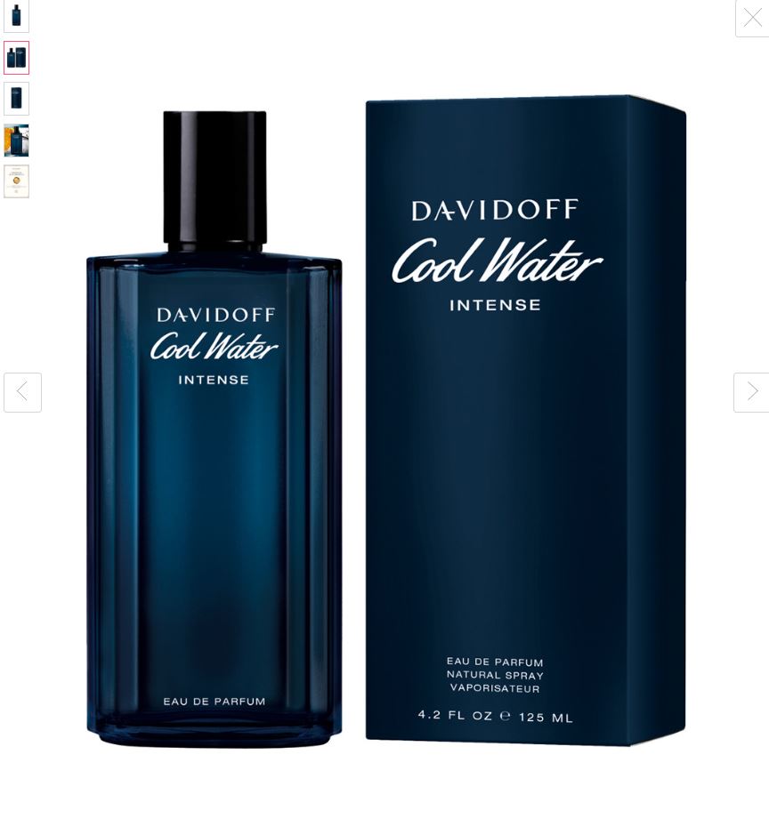 DAVIDOFF Men Cool Water Intense Eau de Parfum 125ml