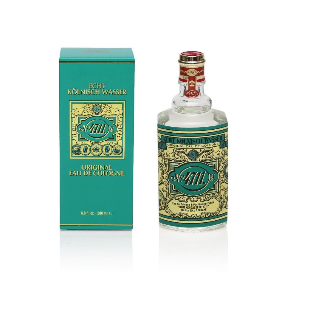 Classic 4711 Original Eau de Cologne 200ml bottle and teal packaging box