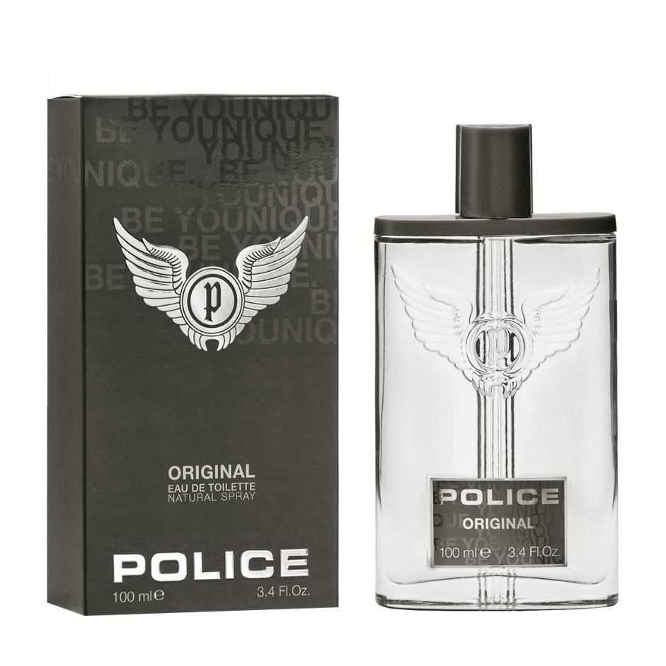 Police Original Eau de Toilette 100ml bottle and box with winged emblem