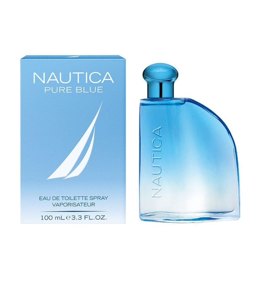 Nautica Men Pure Blue Long-Lasting Eau De Toilette - 100 ml