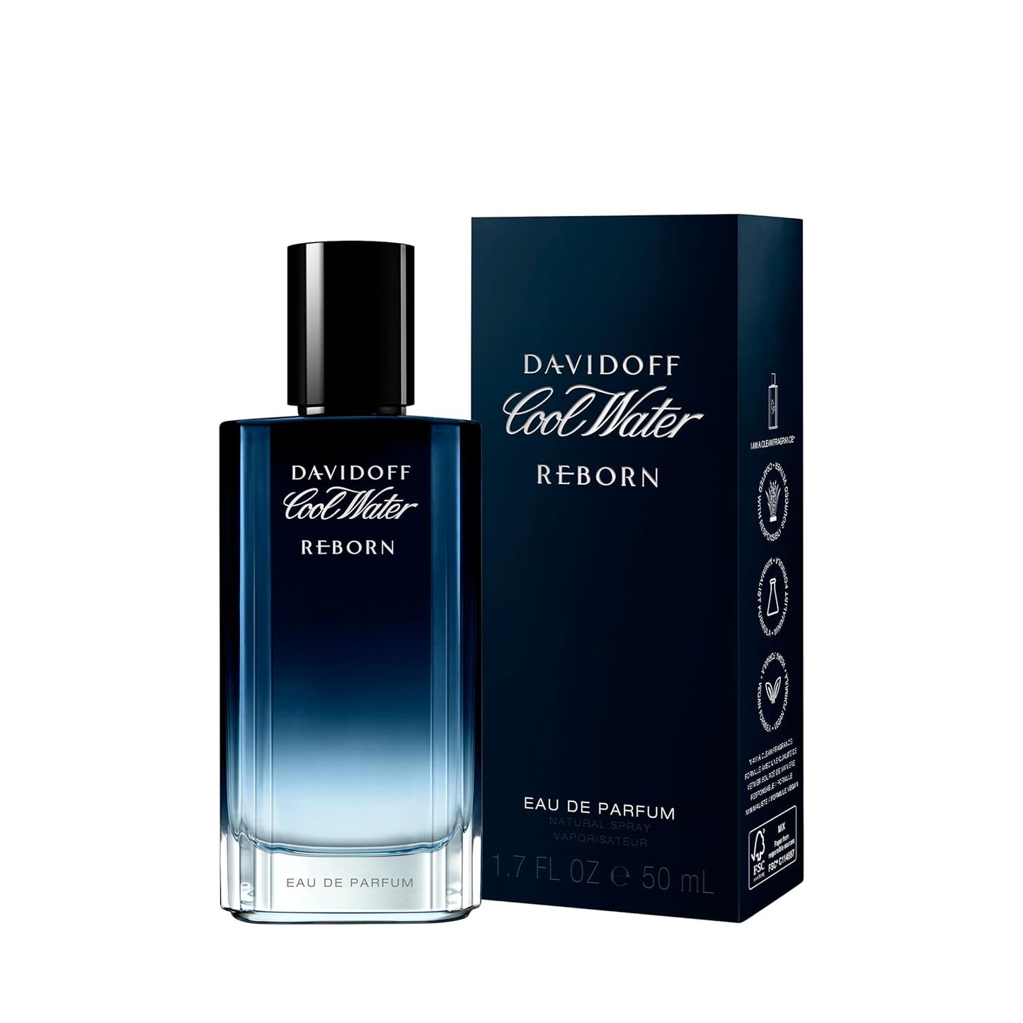 DAVIDOFF Men Cool Water Reborn Vegan Eau De Parfum - 100ml