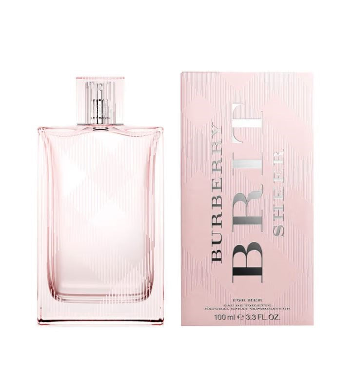 Burberry Brit Sheer For Her Eau De Toilette (100ml)