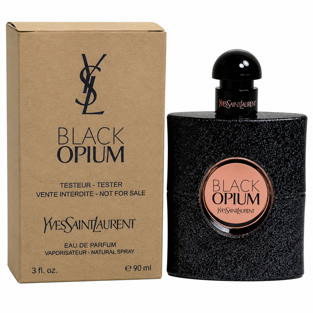 YSL Black Opium Eau de Parfum – Tester 90 Ml