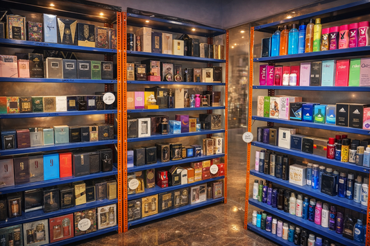 Arabic perfumes on display at OUTLUXE