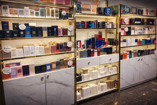 Office-safe perfumes at the OUTLUXE showroom