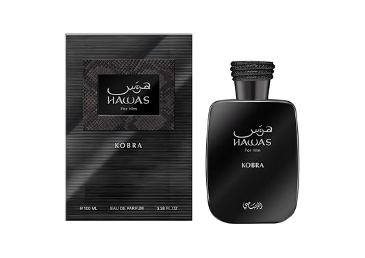 Rasasi Hawas Kobra Him Eau de Parfum- 100ml (Men)