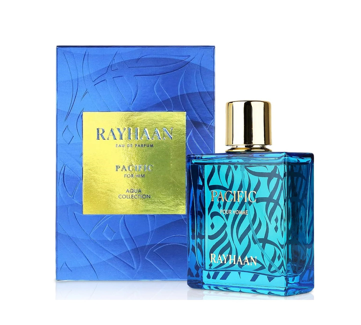 Rayhaan Pacific Eau de Parfum Spray Long-Lasting Fragrance for Men- 100ml