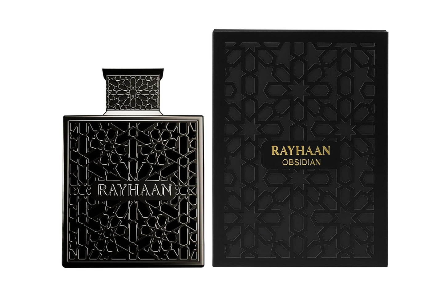 Rayhaan Obsidian Eau de Parfum Spray Long-Lasting Fragrance for Men- 100ml