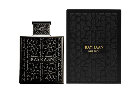 Rayhaan Obsidian Eau de Parfum Spray Long-Lasting Fragrance for Men- 100ml