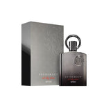 Afnan Supremacy Not Only Intense luxury perfume bottle with elegant packaging, featuring Arabic fragrance design