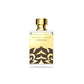 Afnan Edict Ouddiction perfume bottle with gold cap and decorative label on white background.
