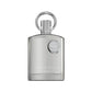 Supremacy Afnan luxury perfume bottle with silver emblem and ring cap, premium Arabic fragrance
