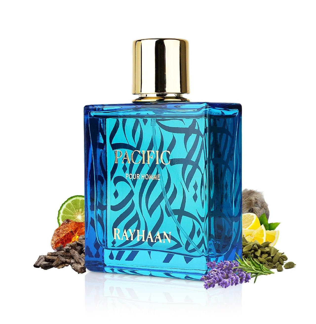 Rayhaan Pacific Eau de Parfum Spray Long-Lasting Fragrance for Men- 100ml