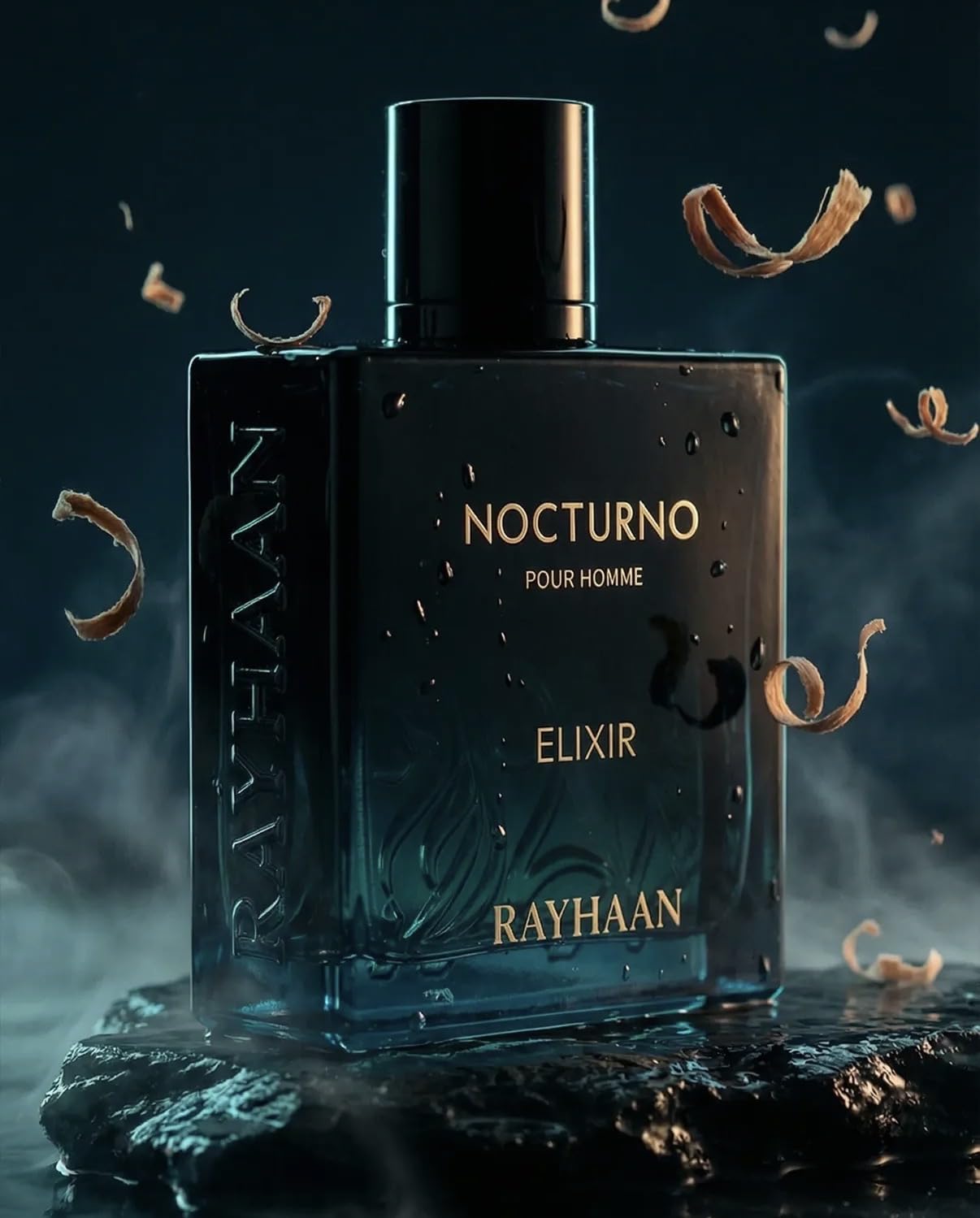 Rayhaan Nocturno Elixir Pour Homme Eau de Parfum Spray Long-Lasting Fragrance for Men- 100ml