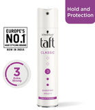 Schwarzkopf TAFT Classic Hair Spray Hold 3 for Long Lasting 24 hours Protection - 250ml