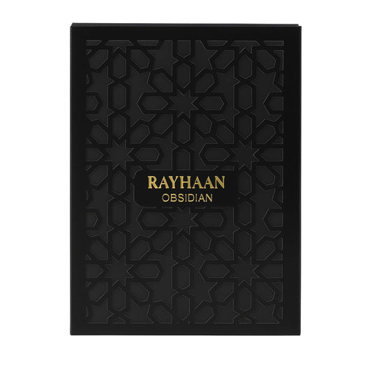 Rayhaan Obsidian Eau de Parfum Spray Long-Lasting Fragrance for Men- 100ml