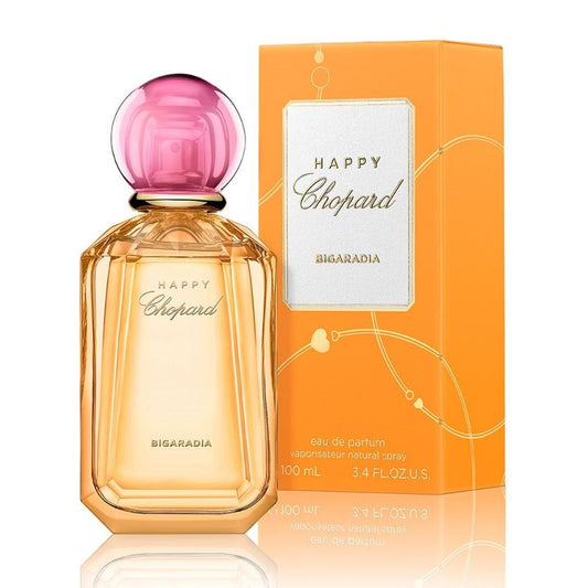 Chopard Bigaradia Happy eau de parfum bottle with orange box, beauty fragrance product