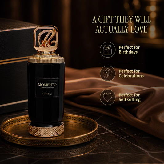 RiiFFS Momento Eau De Parfum Fragrance For Unisex- 100ml