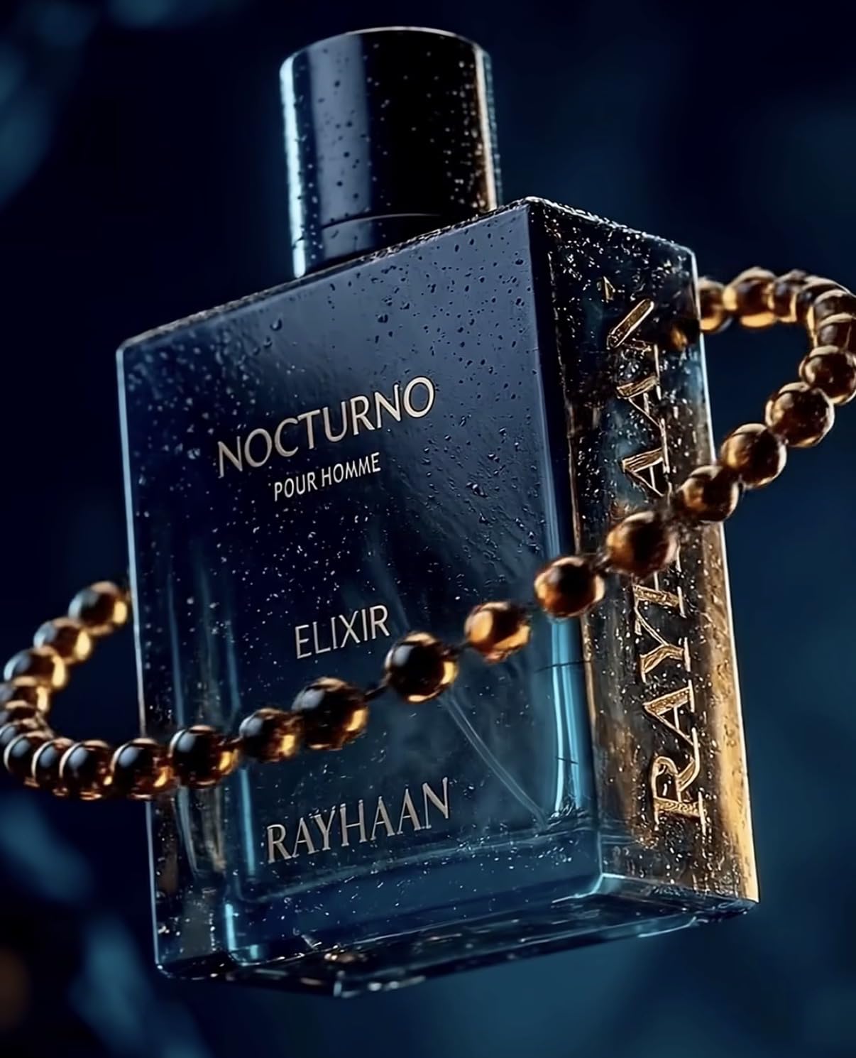 Rayhaan Nocturno Elixir Pour Homme Eau de Parfum Spray Long-Lasting Fragrance for Men- 100ml
