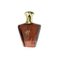 Turathi luxury oud perfume with golden cap and amber glass bottle