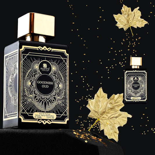 RiiFFS Goodness Oud | Long-Lasting Eau De Parfum | Luxurious Unisex Fragrance – Long-Lasting & Elegant Gift – 100ml (Black)