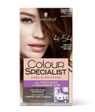 Schwarzkopf Colour Specialist Permanent Hair Colour - Medium Hazelnut Brown 4.54