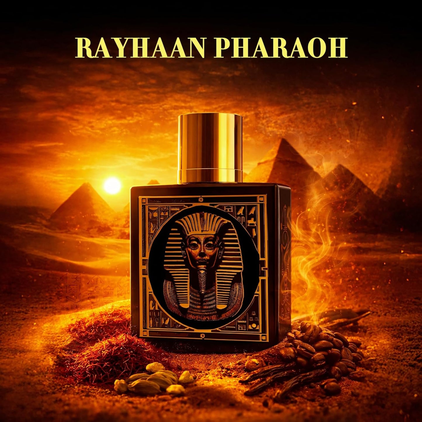 Rayhaan Pharaoh Eau de Parfum Spray Long-Lasting Fragrance for Unisex- 100ml