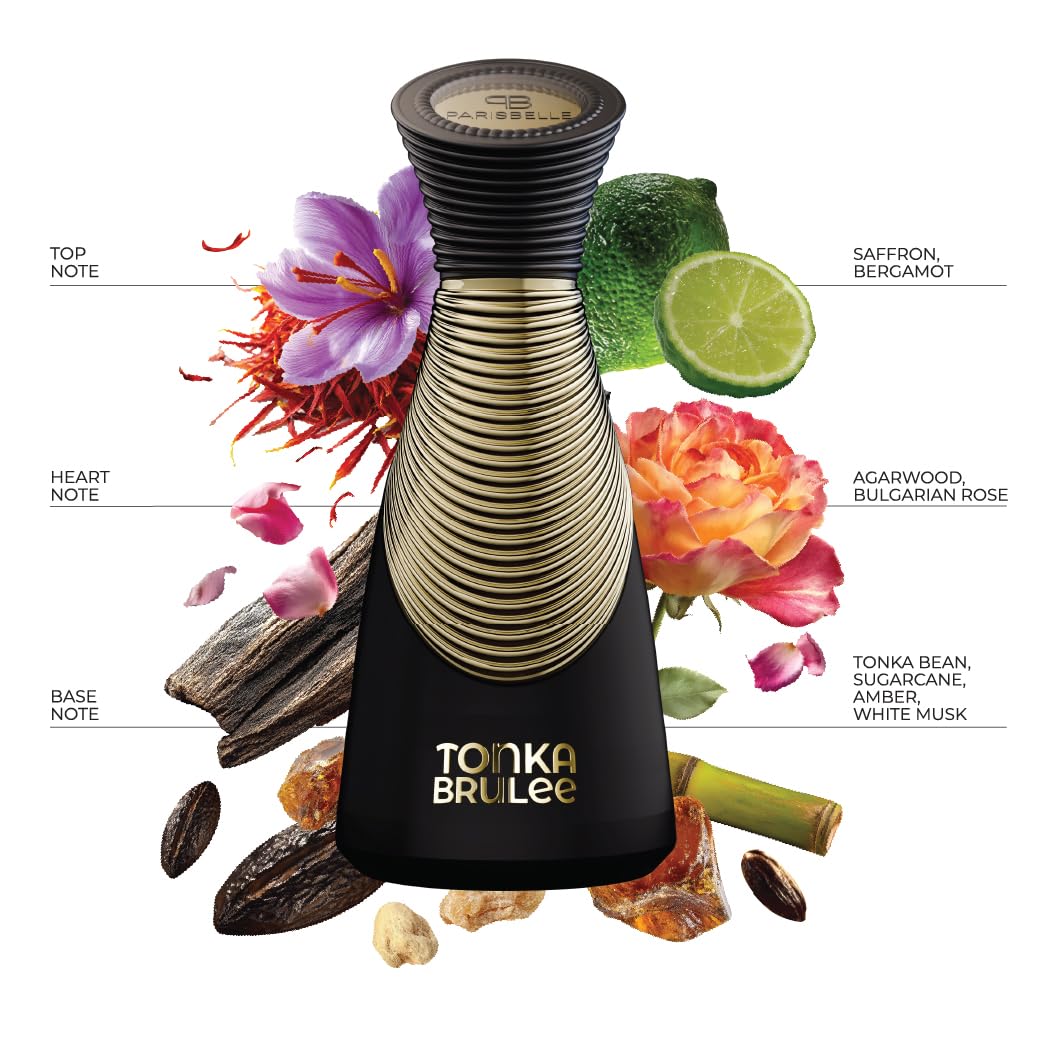 PARISBELLE Tonka Brulee Gourmand Collection Extrait De Parfum- 100ml