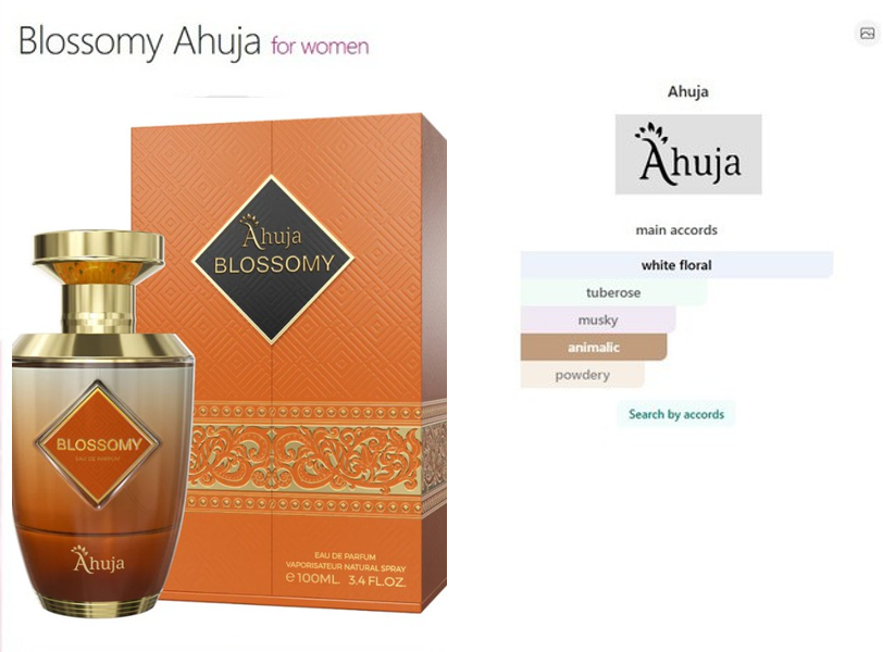 Ahuja Blossomy Eau de Parfum 100ml
