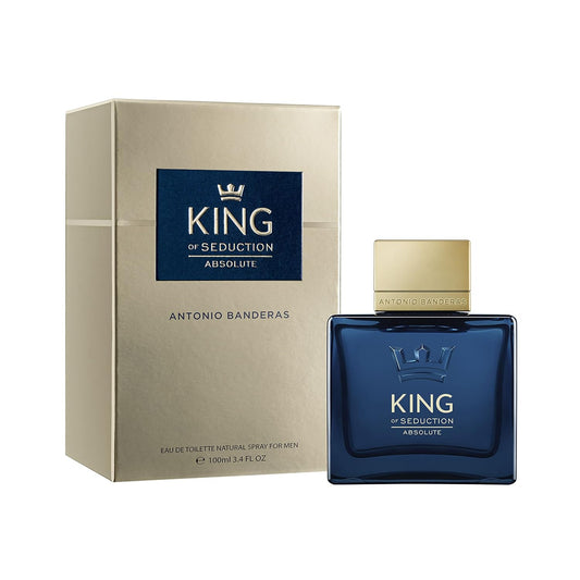 BANDERAS Men King of Seduction Absolute Eau De Toilette Natural Spray- 100 ml