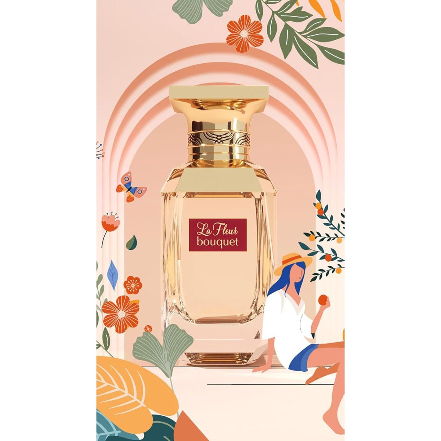 AFNAN La Fleur Bouquet Eau De Parfum- 80ml