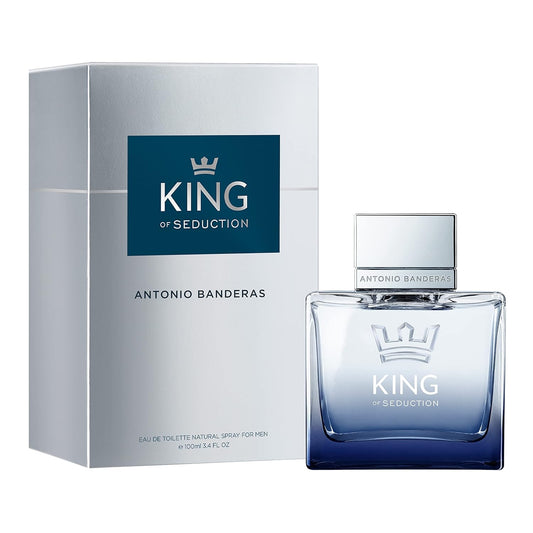 BANDERAS Men King of Seduction Eau De Toilette Natural Spray- 100 ml