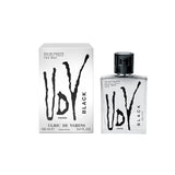 Men’s eau de toilette spray, Ulric de Varens Black, 100ml bottle and box