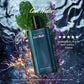 Davidoff Cool Water Eau de Toilette bottle with fresh mint and lavender on water background