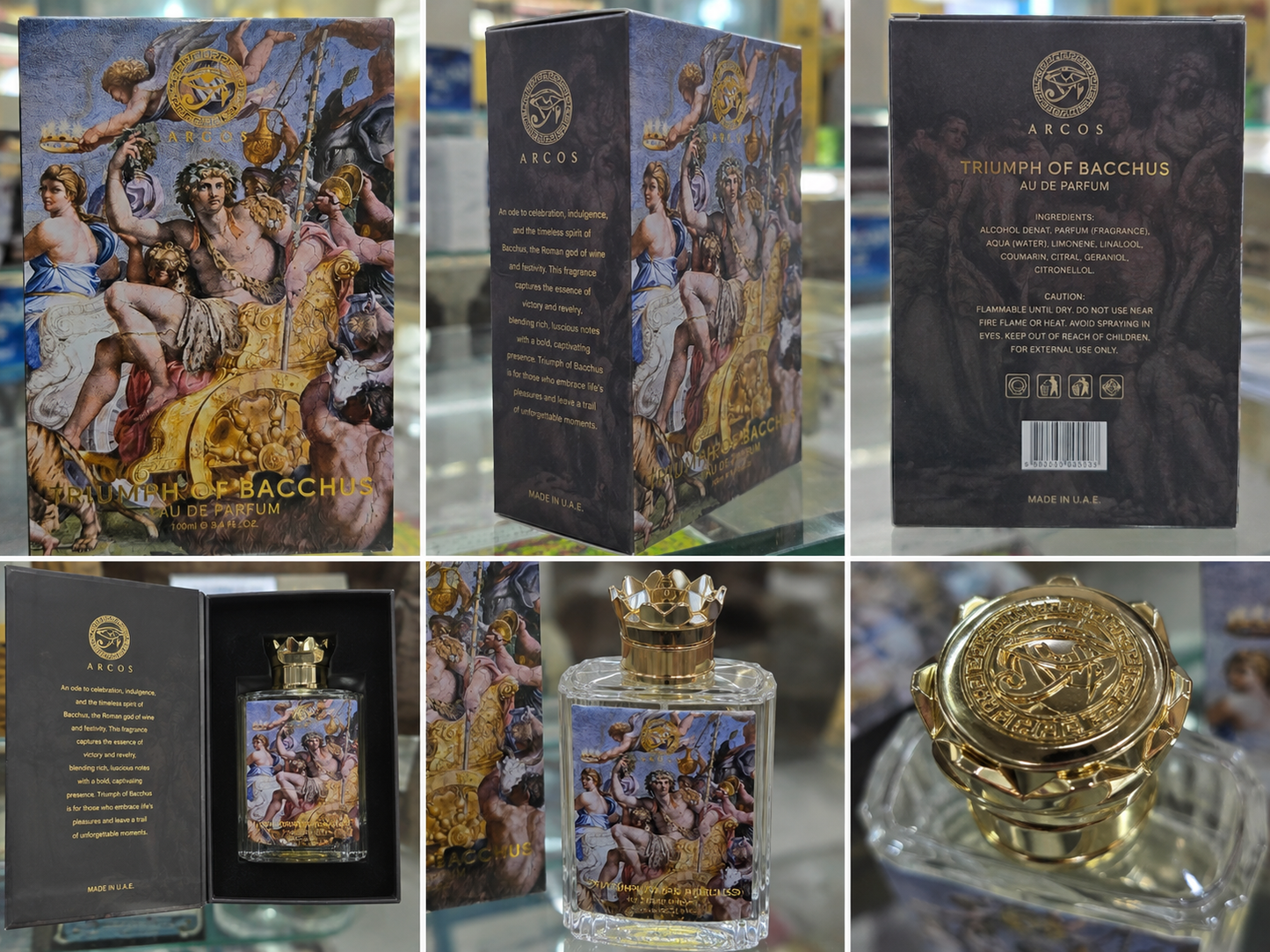 ARCOS Triumph of Bacchus Eau de Parfum – 100ml